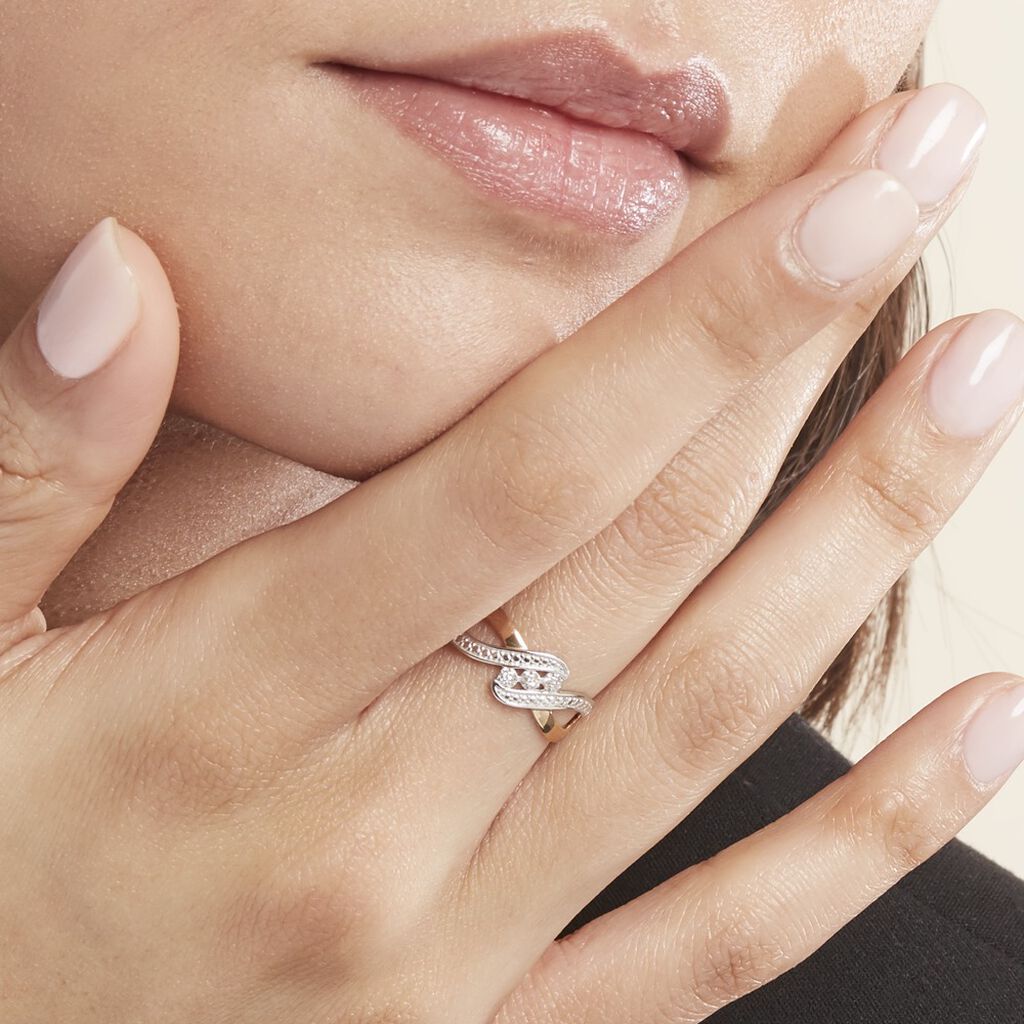 Bague Or Bicolore Aatu Diamants