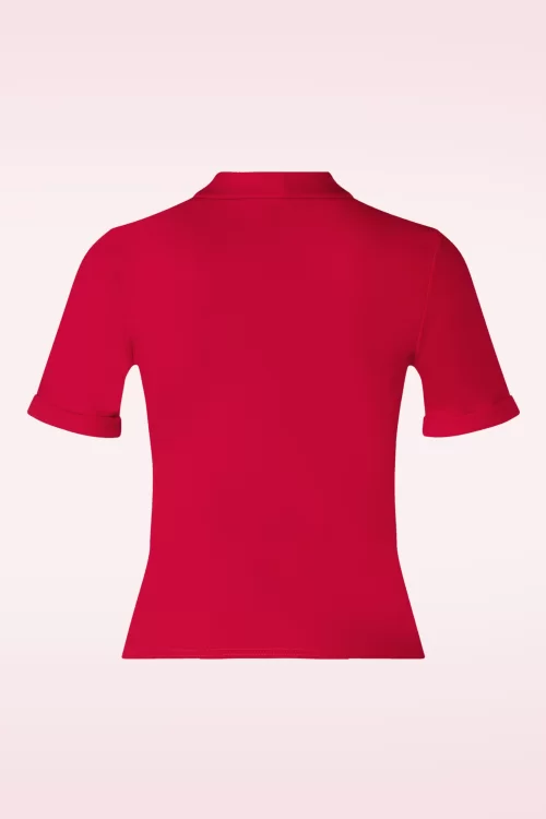 Vintage Chic for Topvintage Molly top in rood