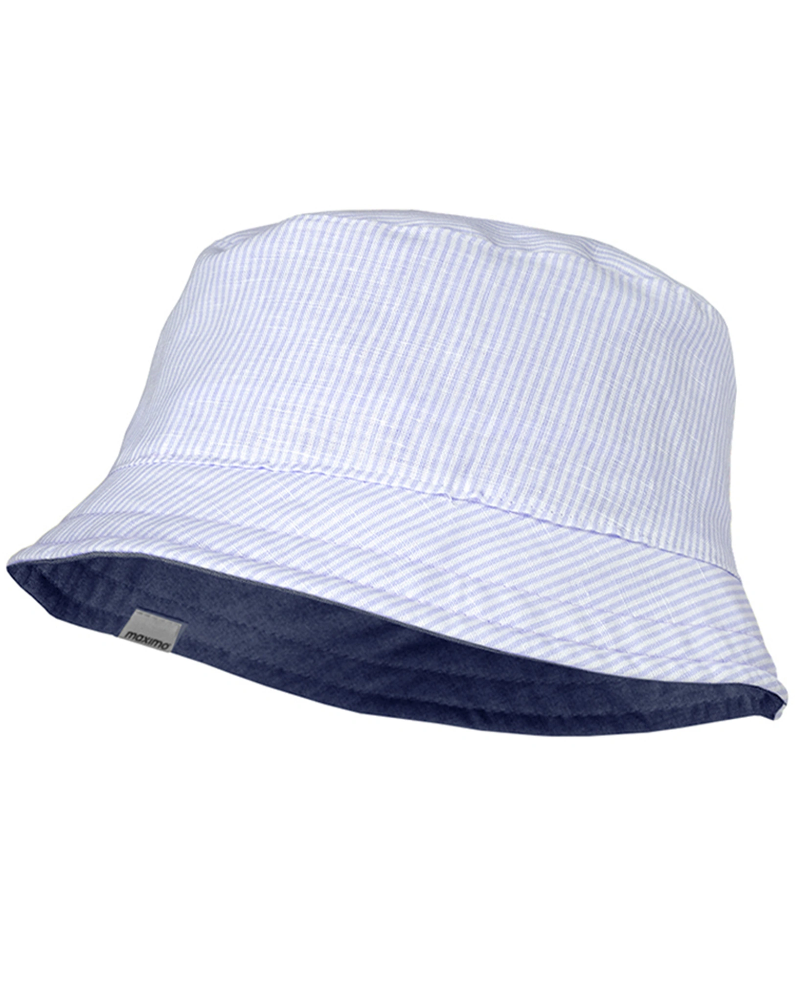 Wende-Fischerhut UNICOLOR in blau
