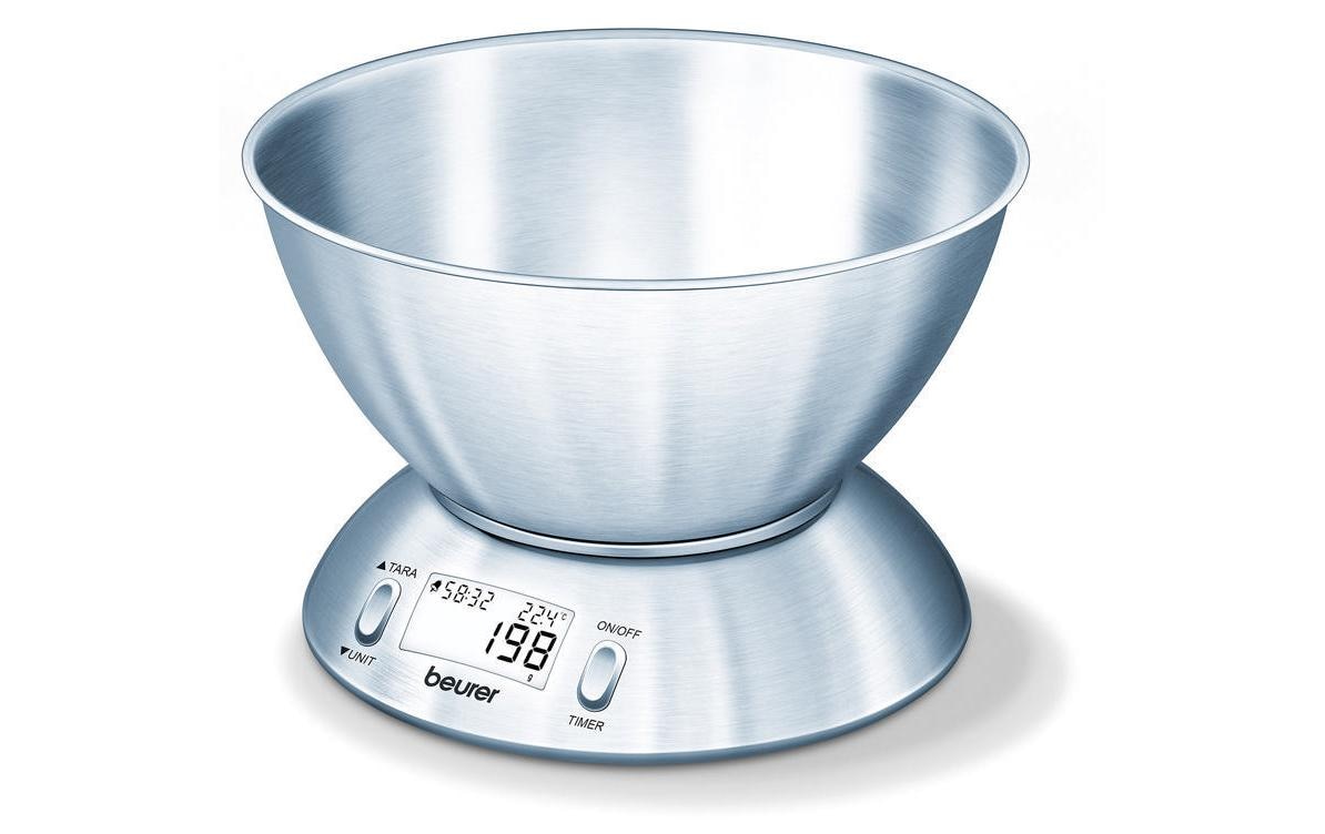 BEURER Küchenwaage »KS 54 Silber«
