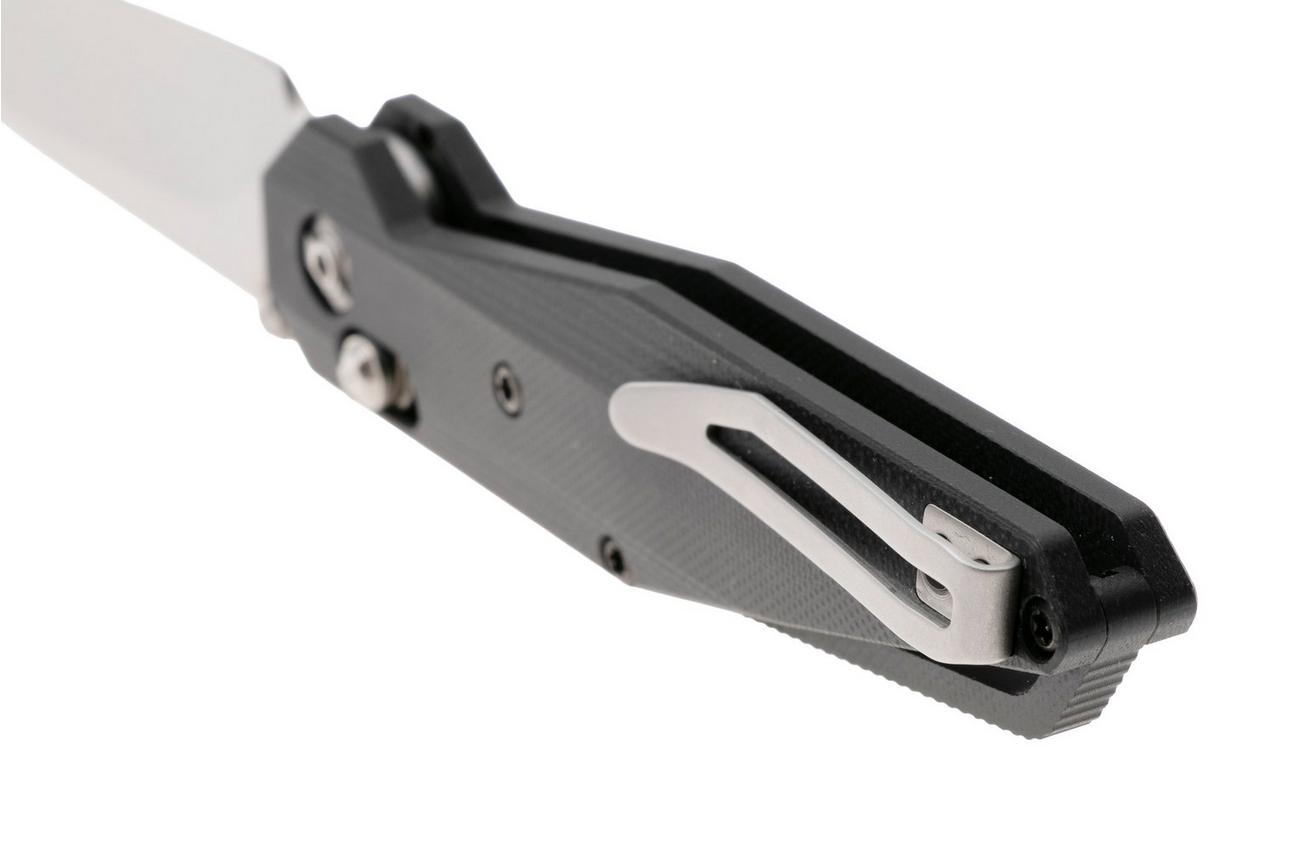 CRKT LCBK 3830 Crossbar Lock, Black G10 zakmes, Matthew Lerch design