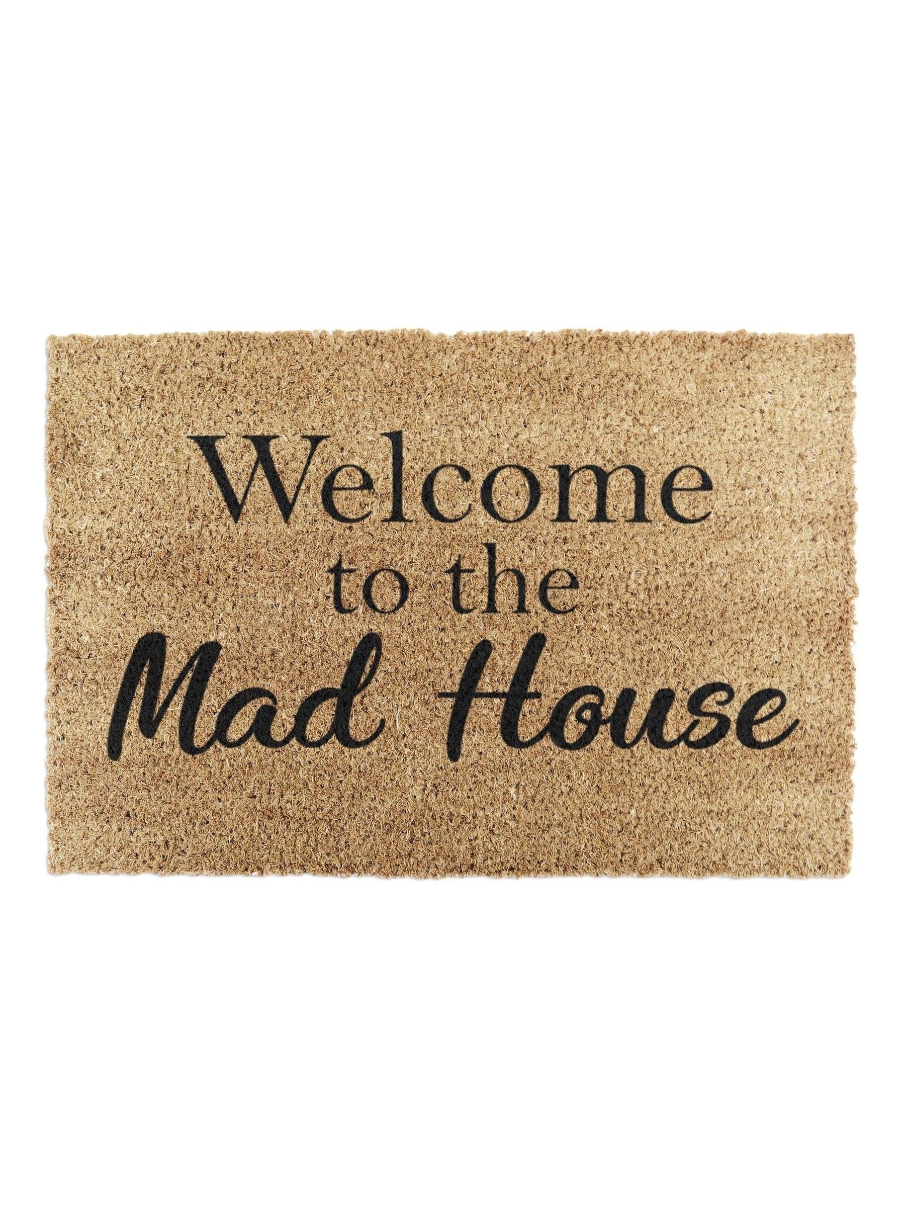 Artsy Mats 'Welcome To The Mad House' deurmat