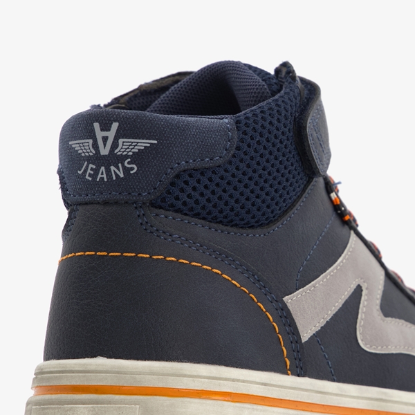 Blue Box hoge jongens sneakers blauw