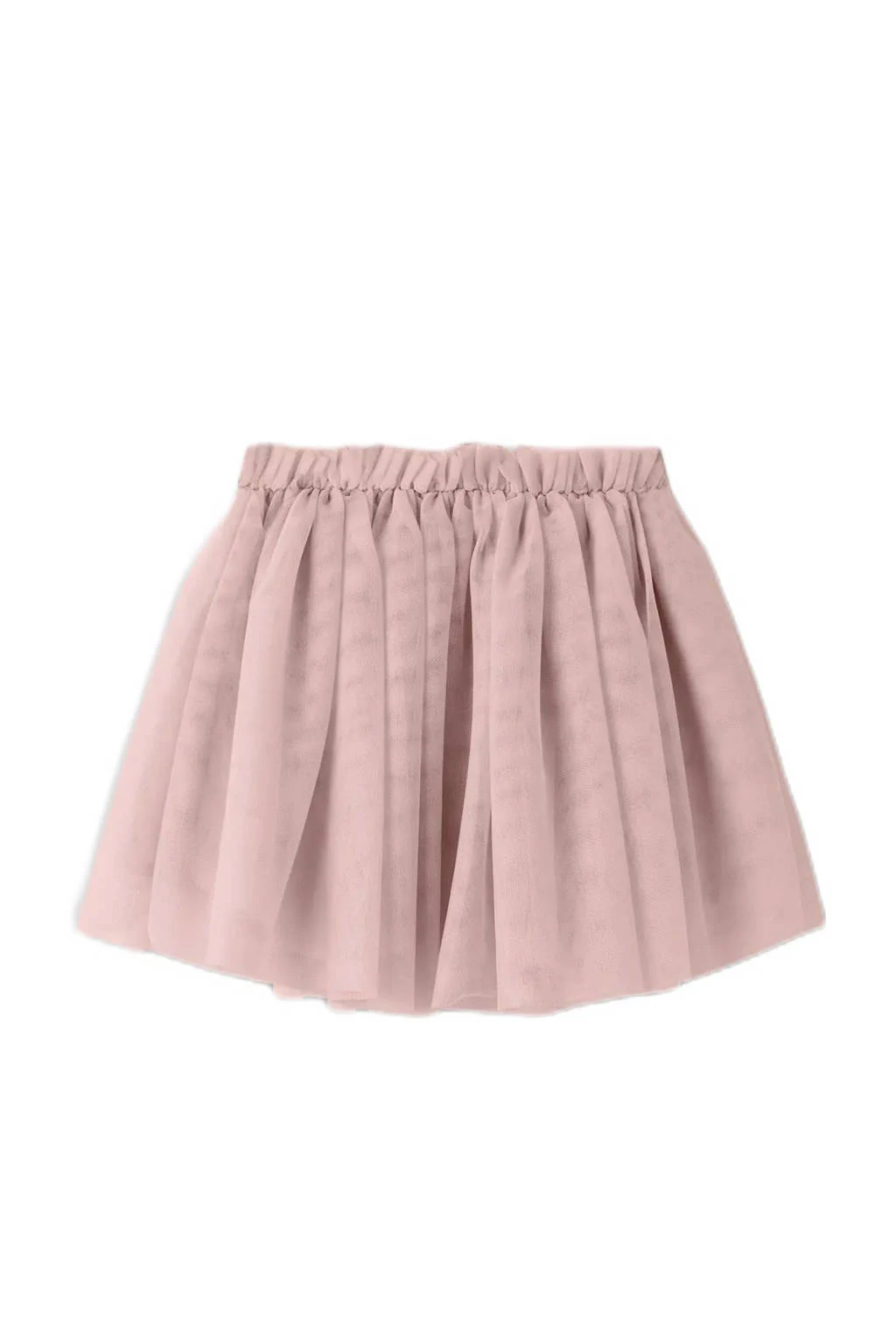 LIL' ATELIER MINI korte rok met tule lichtroze