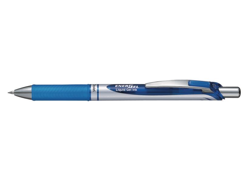 pentel Gelschreiber EnerGel 0.7 mm, Blau Rollerball zum Schreiben und Zeichnen