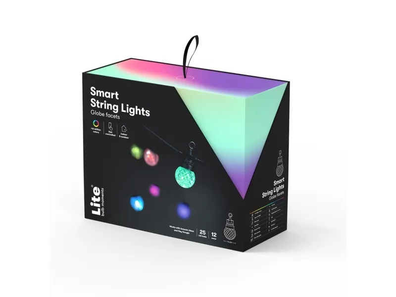 Lite Bulb Moments Lite Bulb Moments - Smart lyskæde - Globe Facets