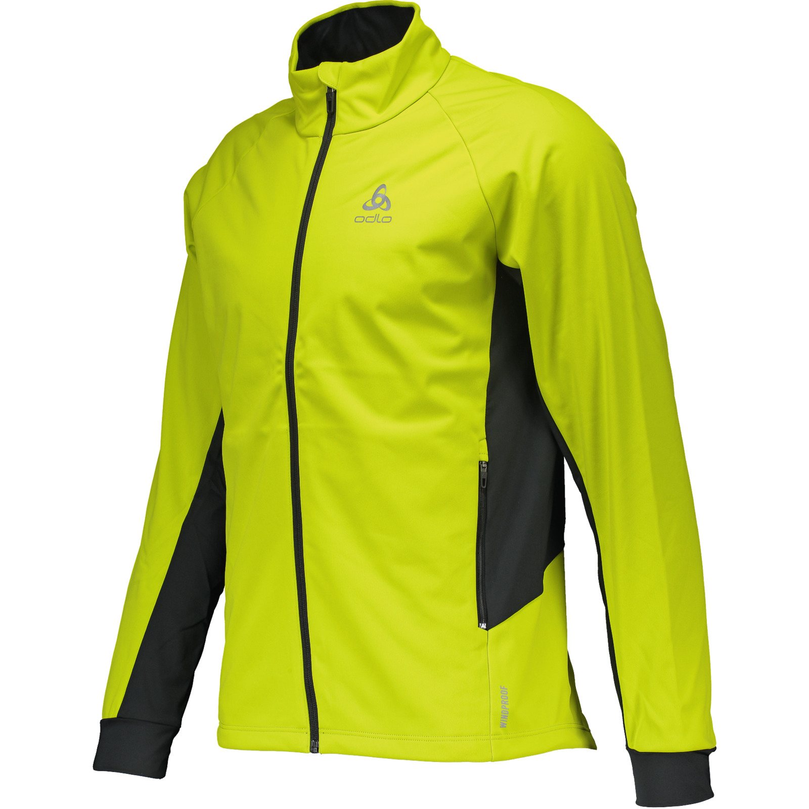 Odlo Herren-Langlaufjacke Brensholmen XL, hellgrün