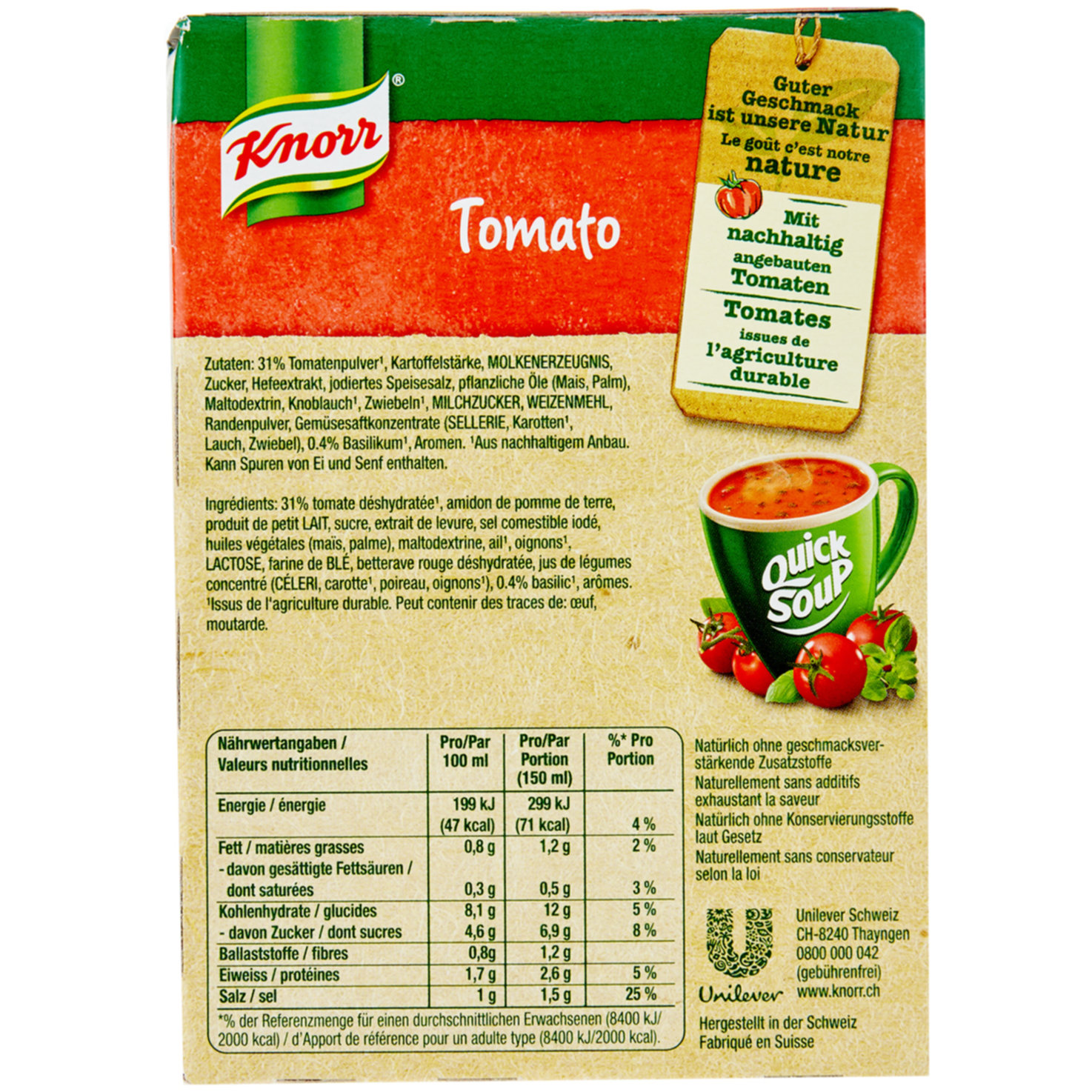 Knorr Quick Soup Tomato