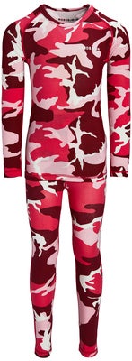 Nordbjørn Verbier Undertøy Bamboo, Camo Pink