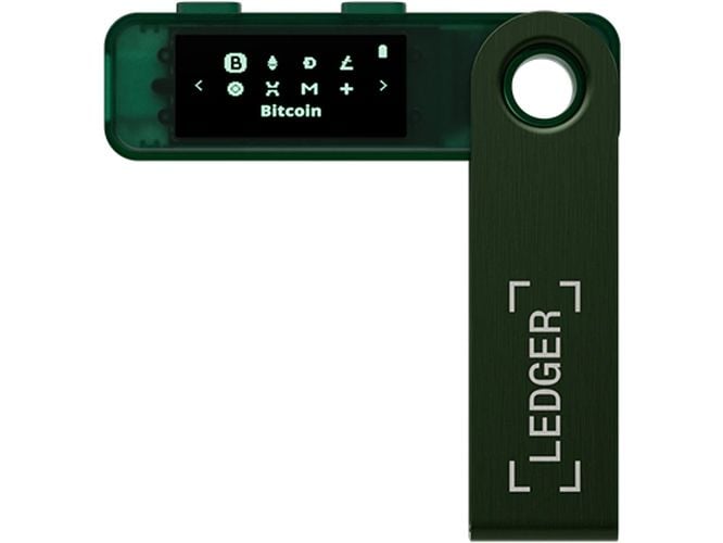 Ledger Nano S Plus Emerald Green Crypto-Hardware-Wallet zum Kaufen, Verwalten und Vermehren digitaler Vermögenswerte