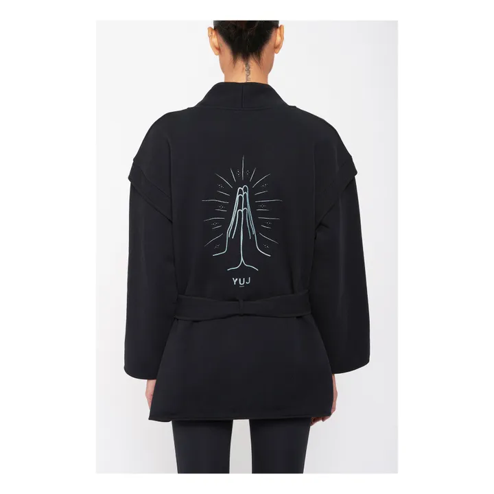 YUJ Paris Kimono Pray | Noir