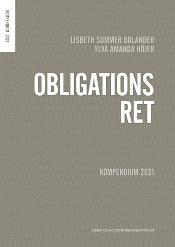 Kompendium I Obligationsret - Af Lisbeth Sommer Bolander - Bog