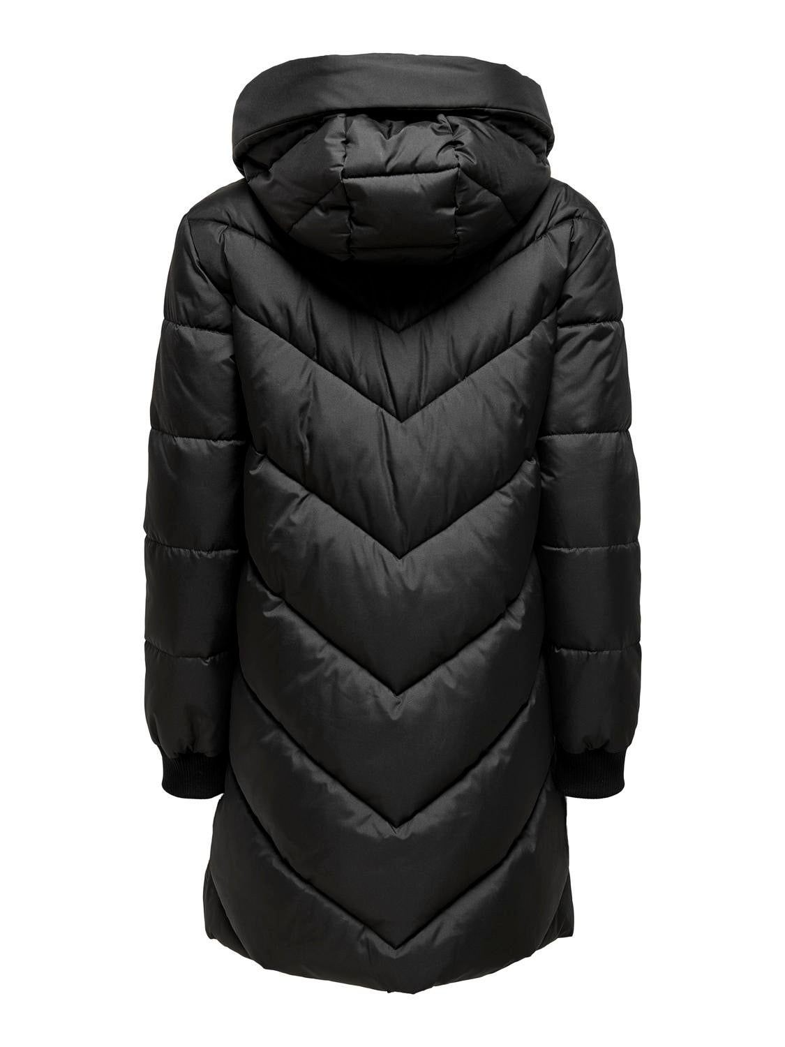JDYSKYLAR Langer Parka Black
