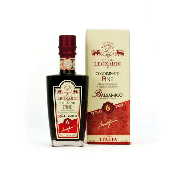 Condiment de vinaigre balsamique Sigillo Rosso 6 ans Riserva Fine