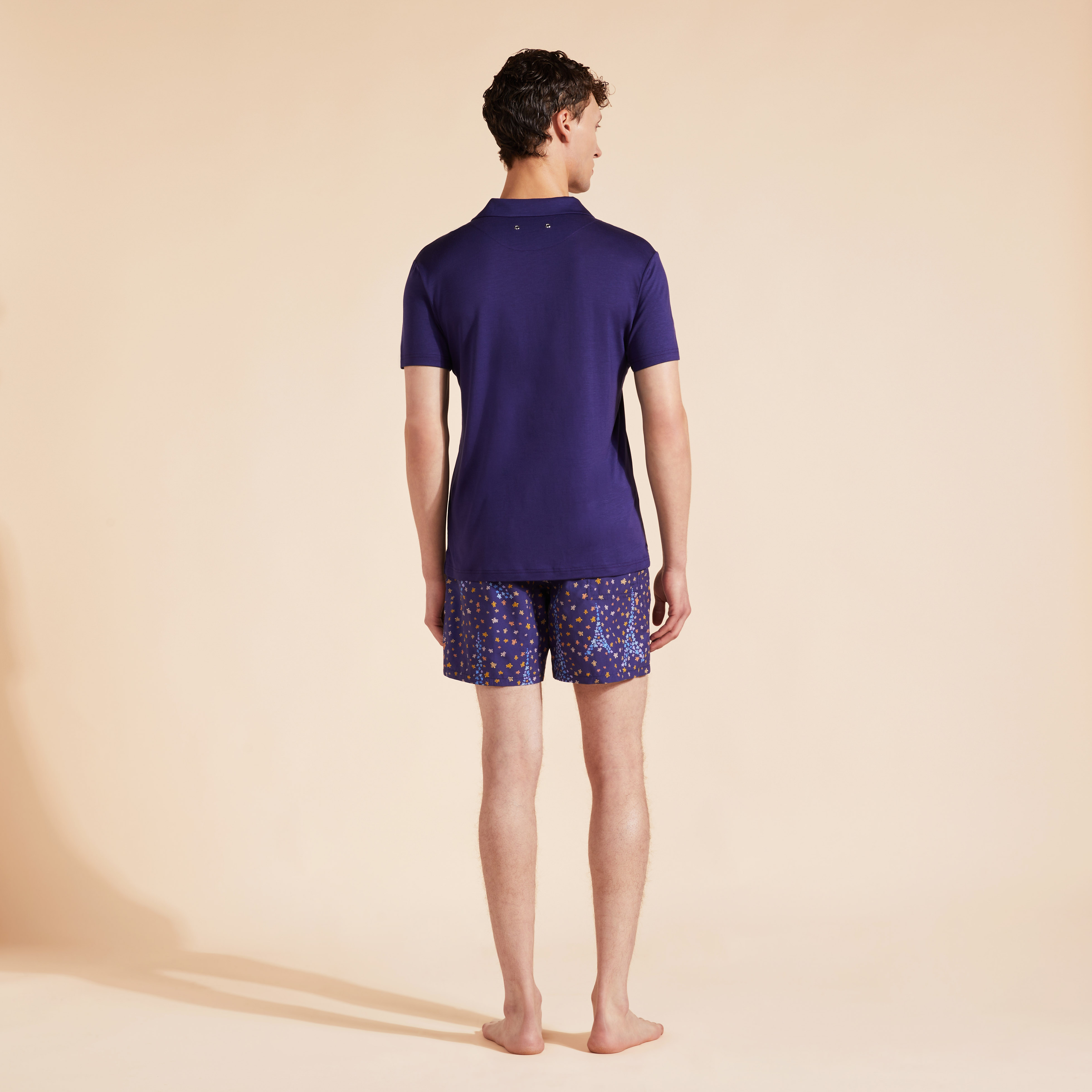 Polo en Tencel homme uni | Site Vilebrequin | PRLH9R02