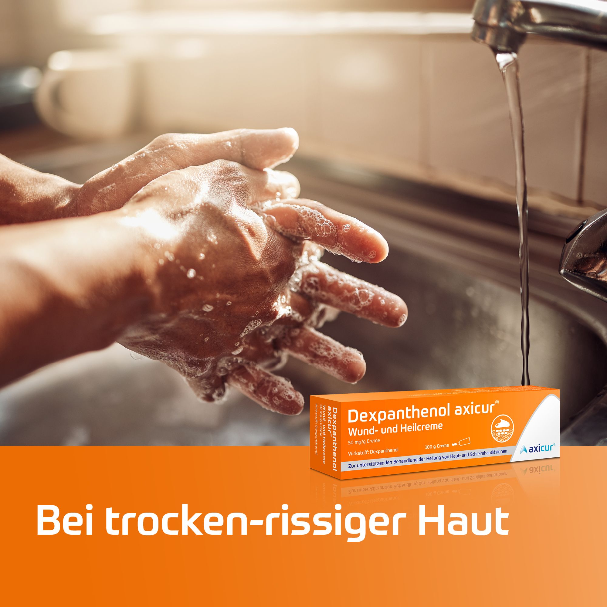 Dexpanthenol axicur® Wund- und Heilcreme 50mg/g Creme