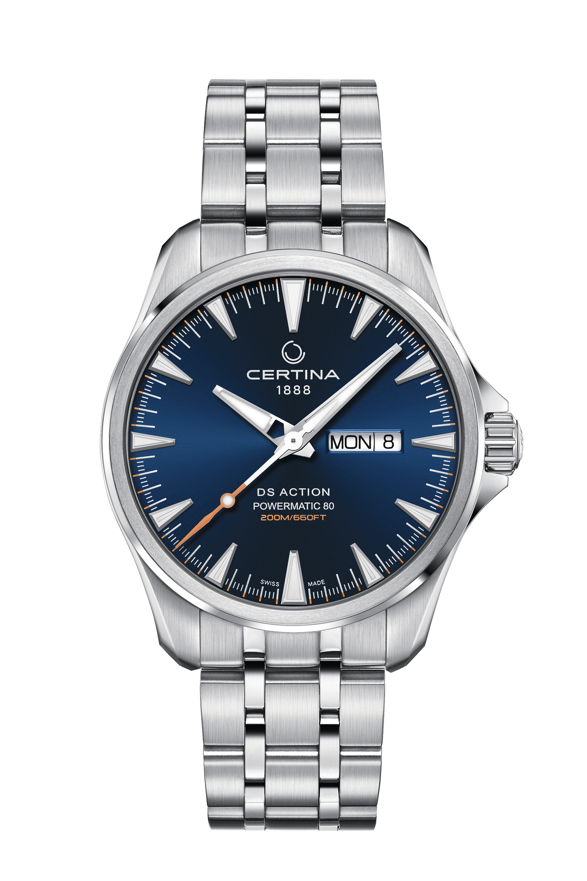 Certina DS Action Day-Date Automatik Blau