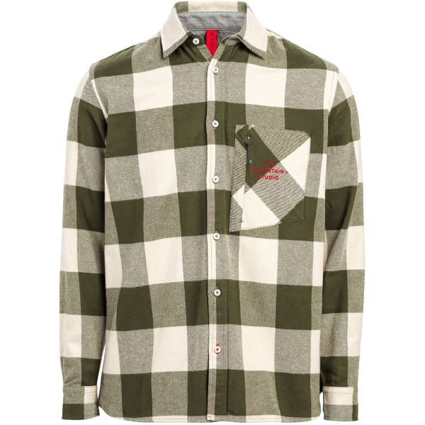 Chemise THE MOUNTAIN STUDIO G-2 FOREST GREEN-CASTLE WALL