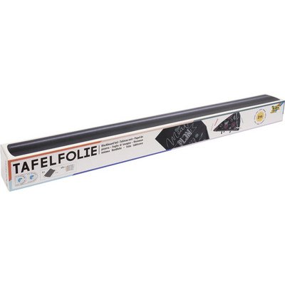 Film tableau, en PVC, 450 mm x 2 m, noir, 135 mu