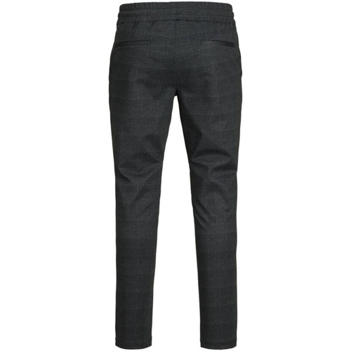 Jack & Jones - 12190768 JJIWILL JJPHIL NOR BLACK CHECK NOOS BLACK Negro