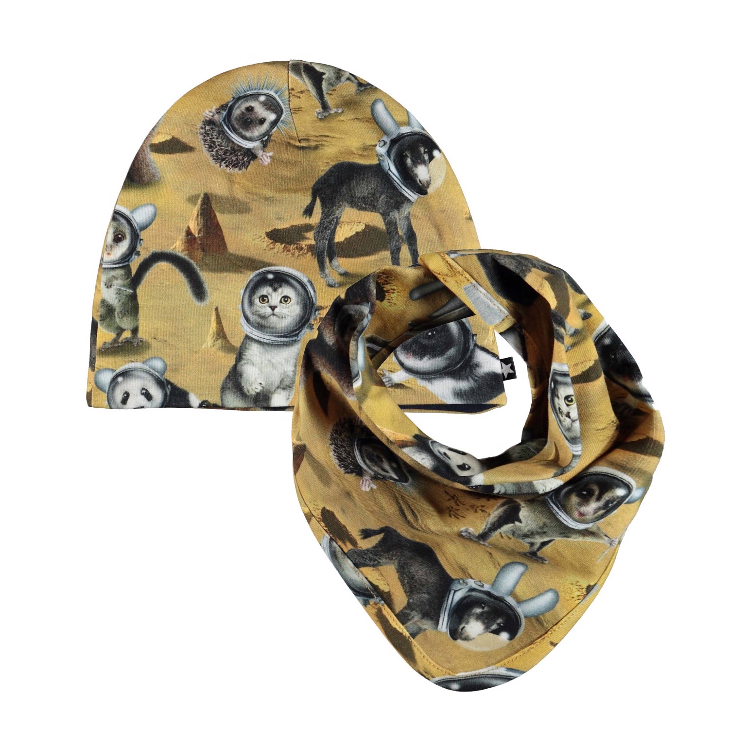 Ned Hat and Bib Set - Kawaiii Planet