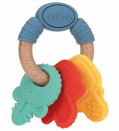 Nuby Beißring - Holz/Silikon