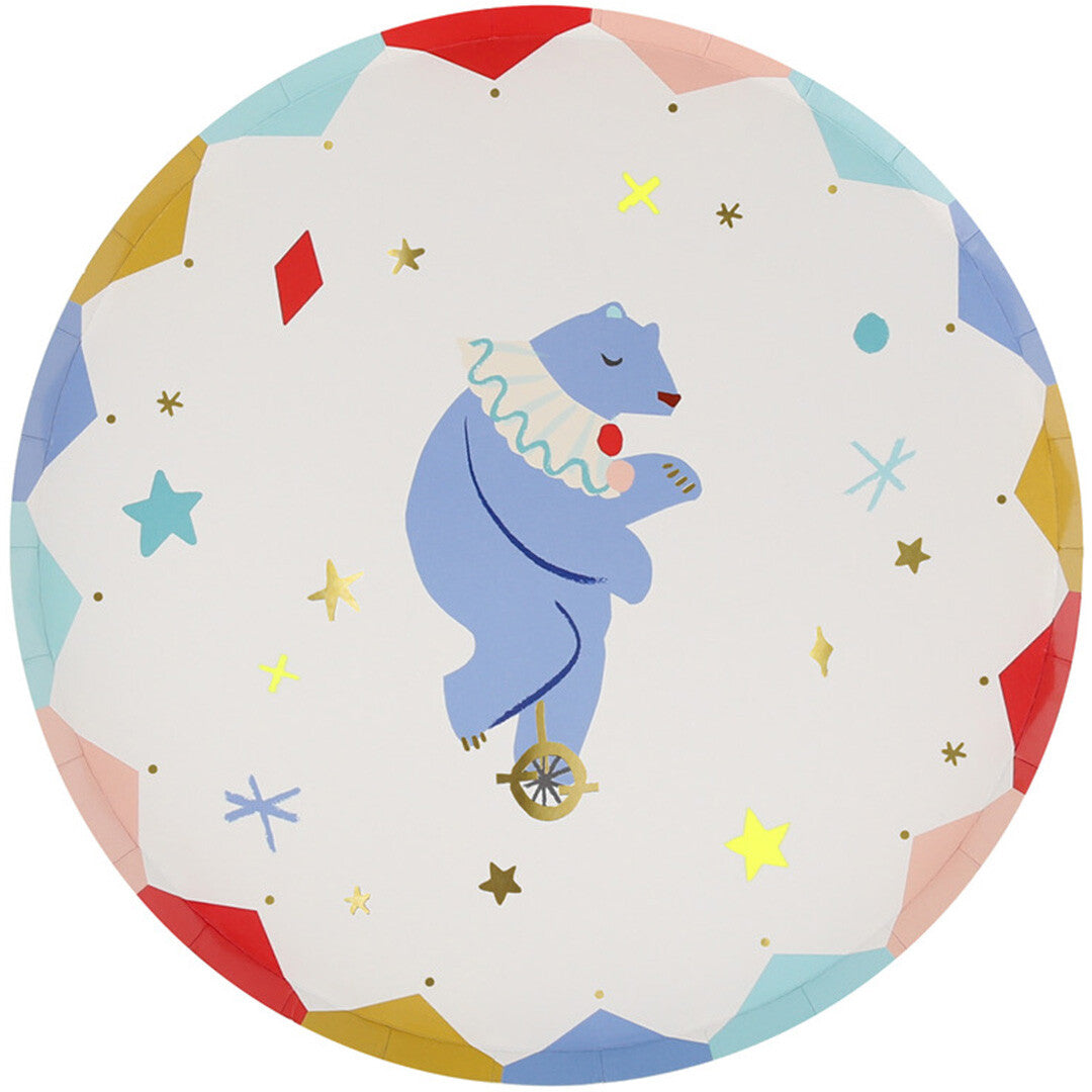 Meri meri bordjes circus - small - 8st