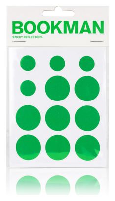 BOOKMAN Stickers Reflechissant Vert