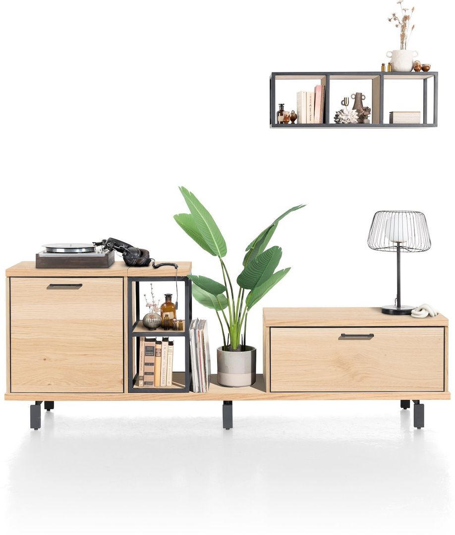 Henders en Hazel   Ridge 3-niche Kast