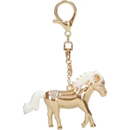 Depesche Horses Dreams Schlüsselanlhänger Gold