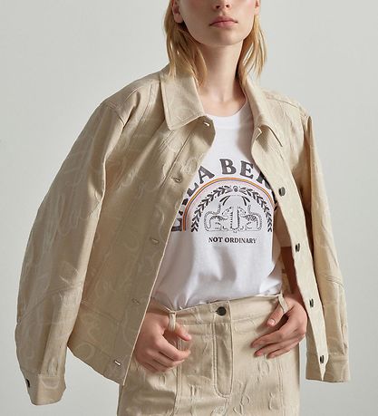 Lala Berlin T-Shirt - Celia - Nicht gewöhnlich White