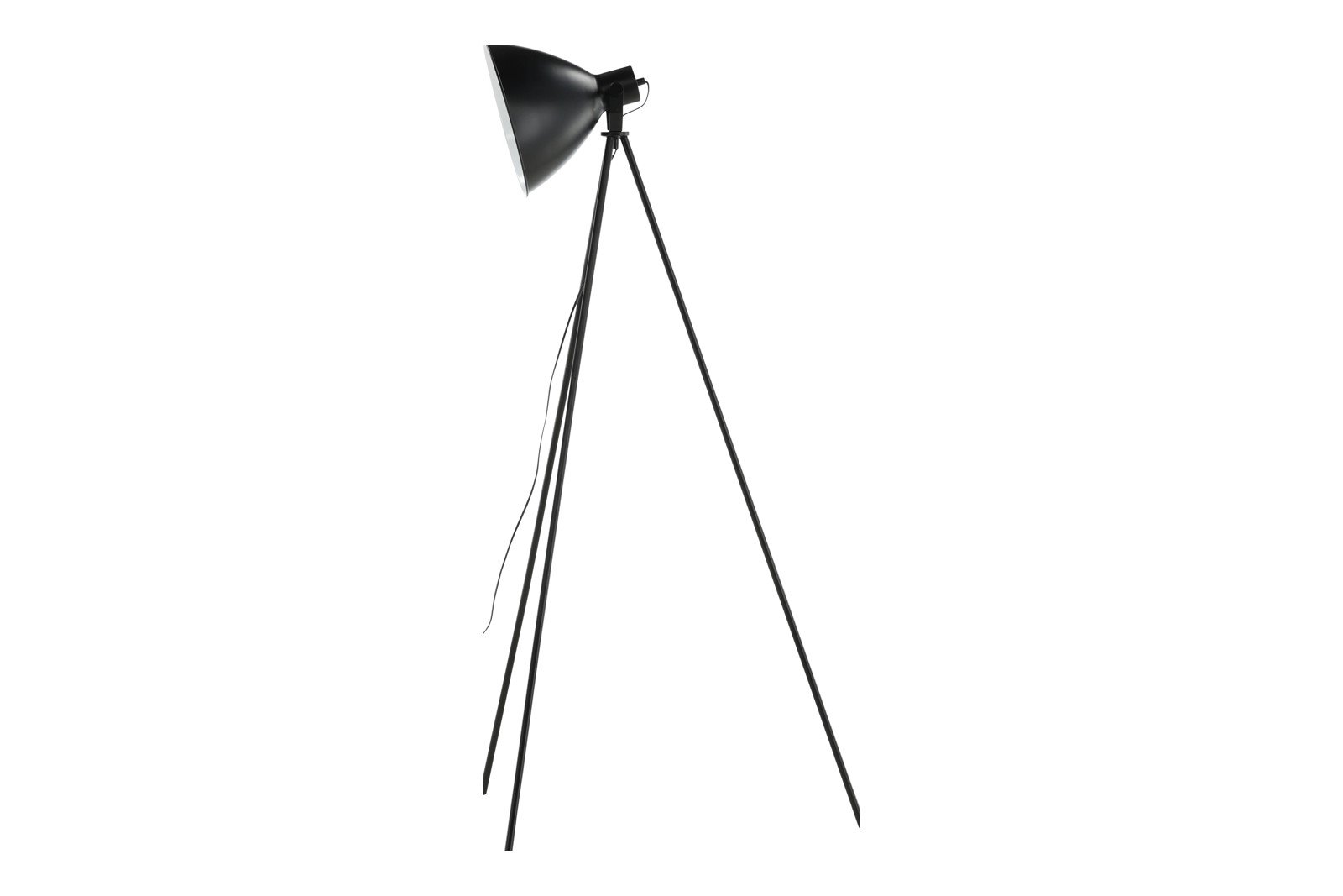 Tiv gulvlampe Sort