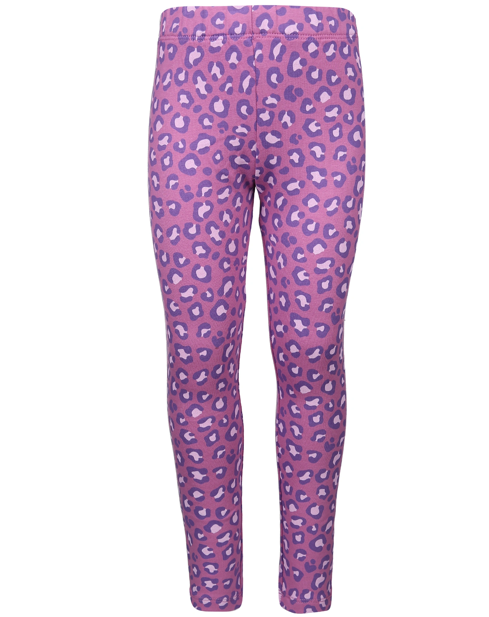 Leggings GOOD TIMES - LEO AOP in lilac
