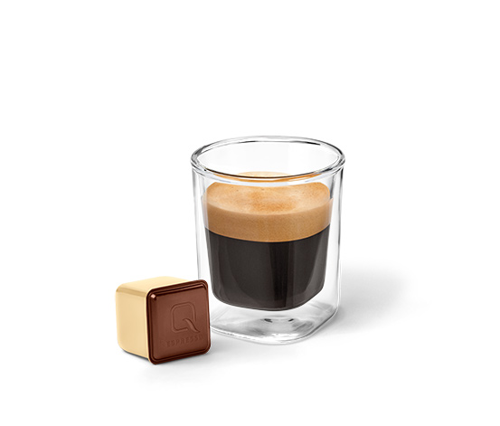 Qbo Flavoured Espresso Dark Choc 144er