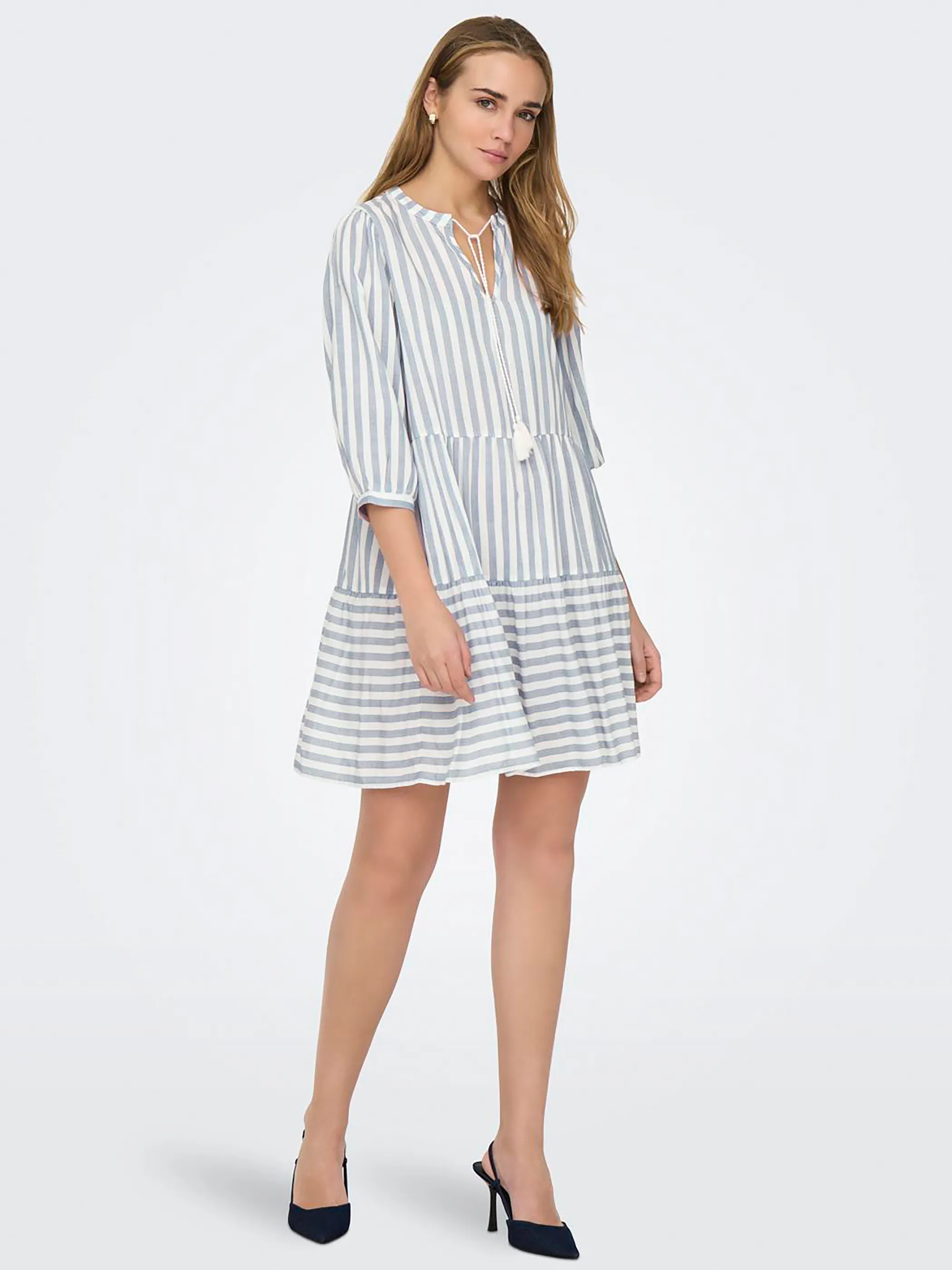 Only ONLKAYA 3/4 PUFF SHOR Kleid