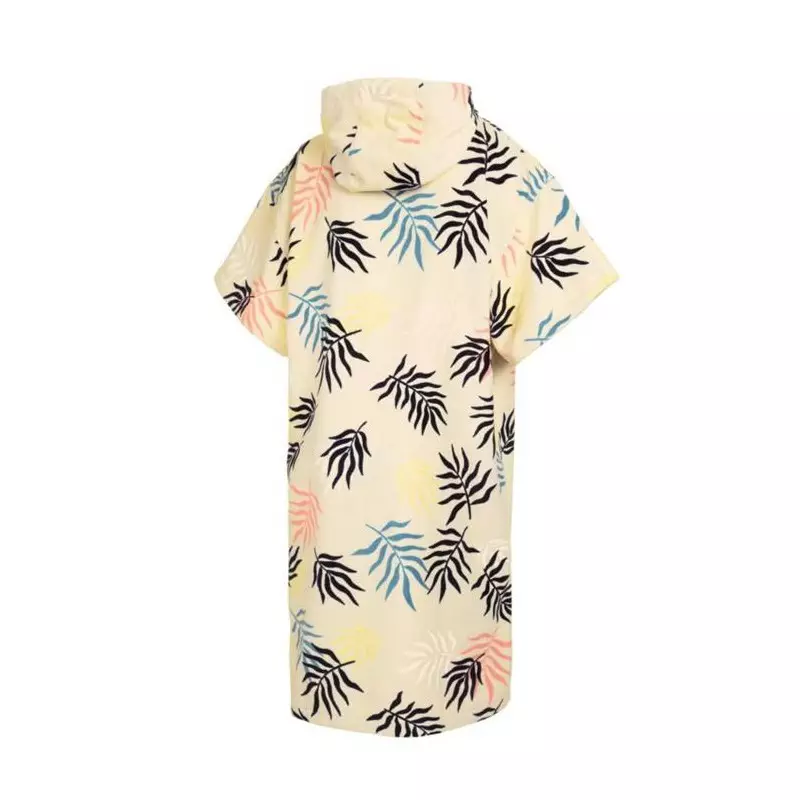 Poncho MYSTIC Velours AOP Pastel Yellow