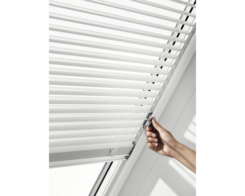 Velux rolgordijnen handbediend wit uni PAL C02 7001SWL