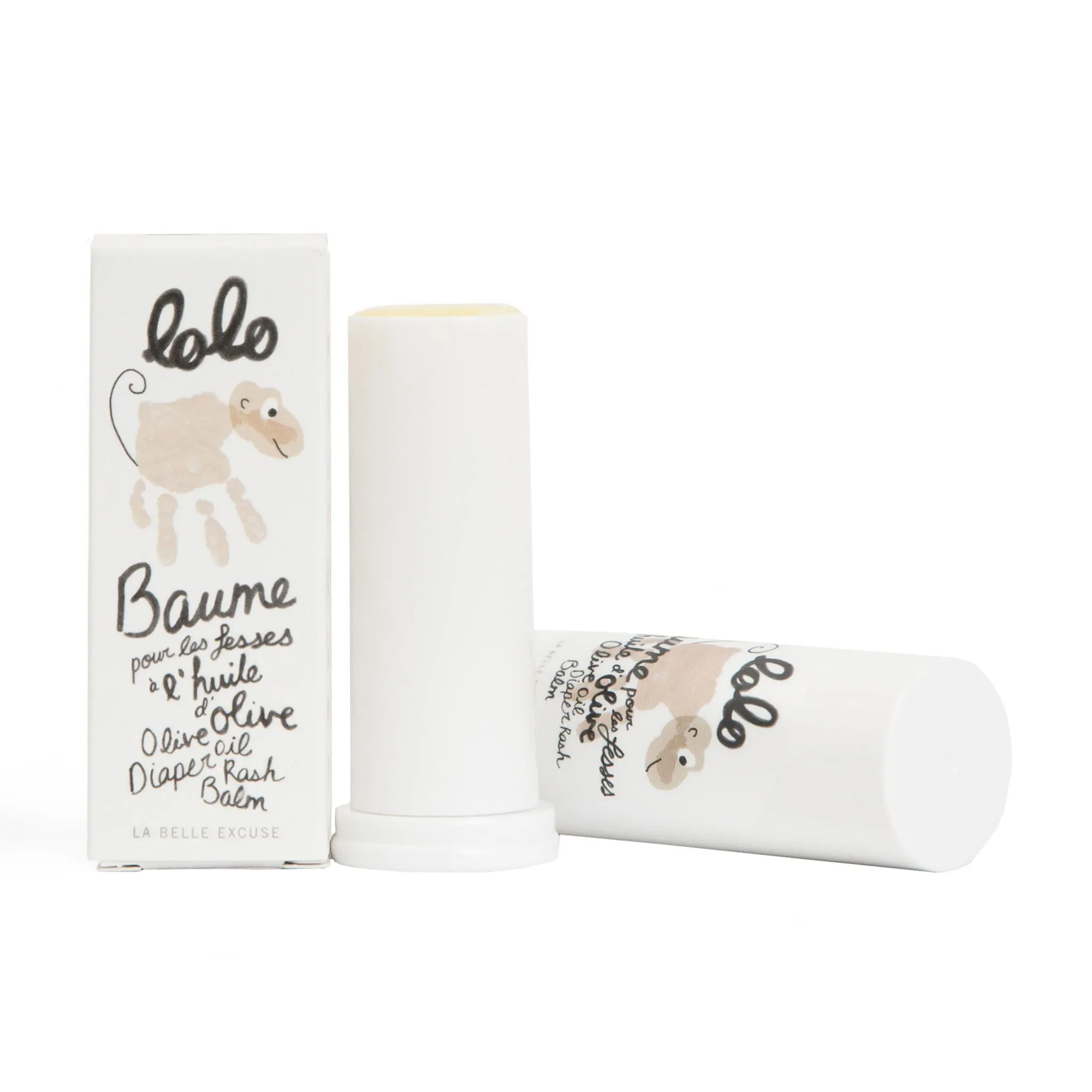 Lolo Baume pour Fesses Huile Olive 12g