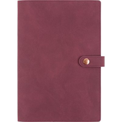 Agenda à spirale Ramatuelle - 1 semaine sur 2 pages - 17 x 24,5 cm - prune - Oberthur