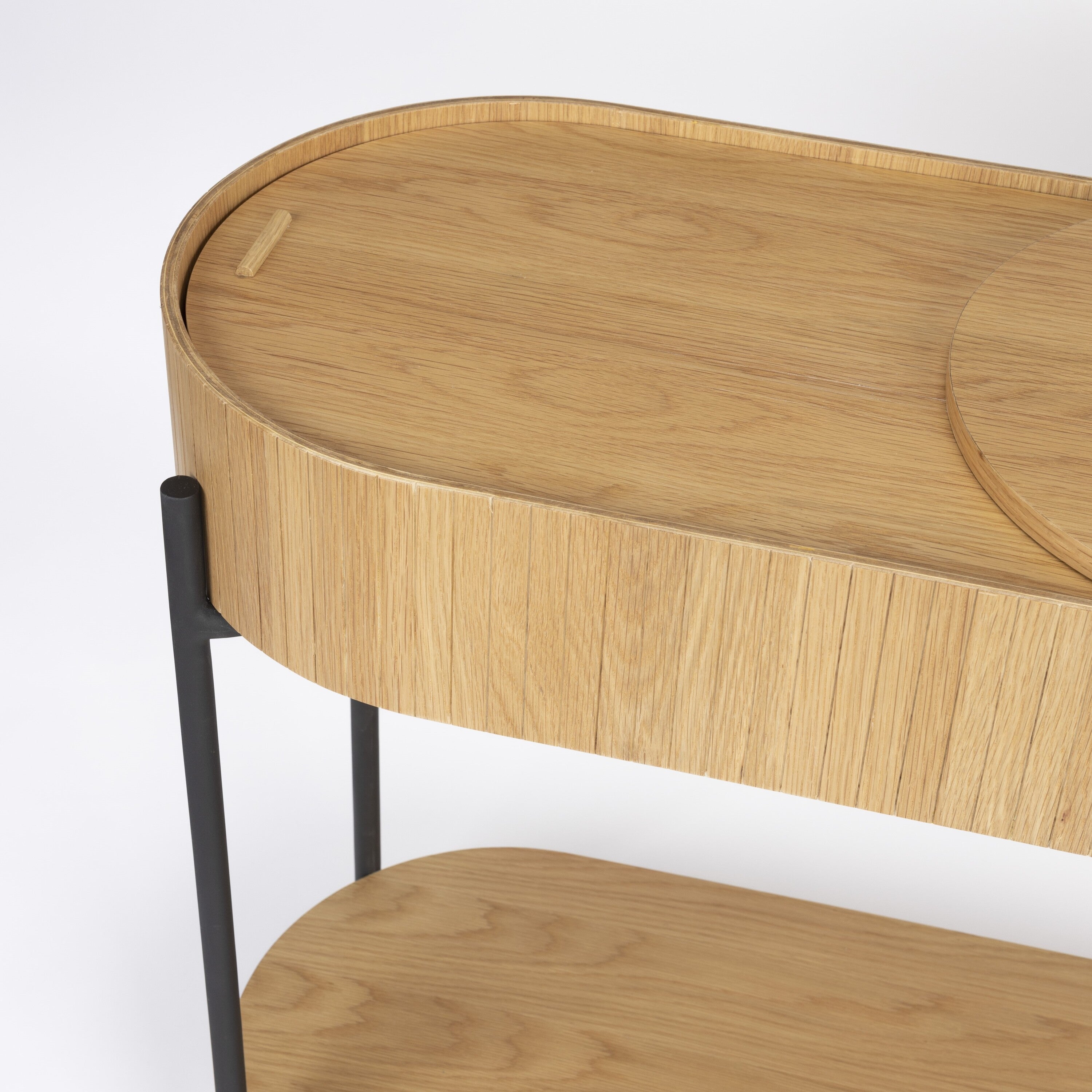 Zuiver Slides Sidetable - B 120 cm - Naturel