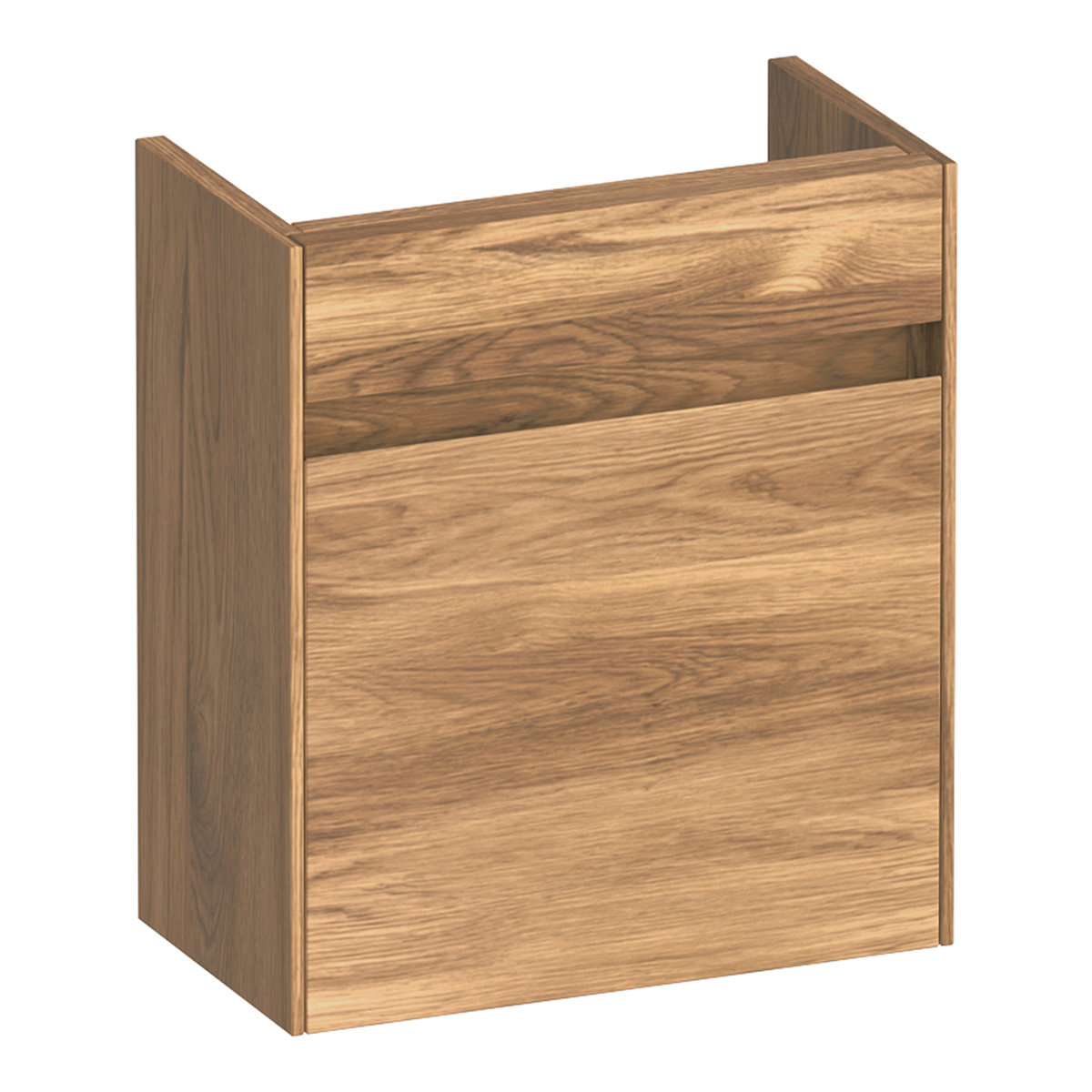 Brauer Inspire fonteinkast 40cm met 1 deur linksdraaiend honey