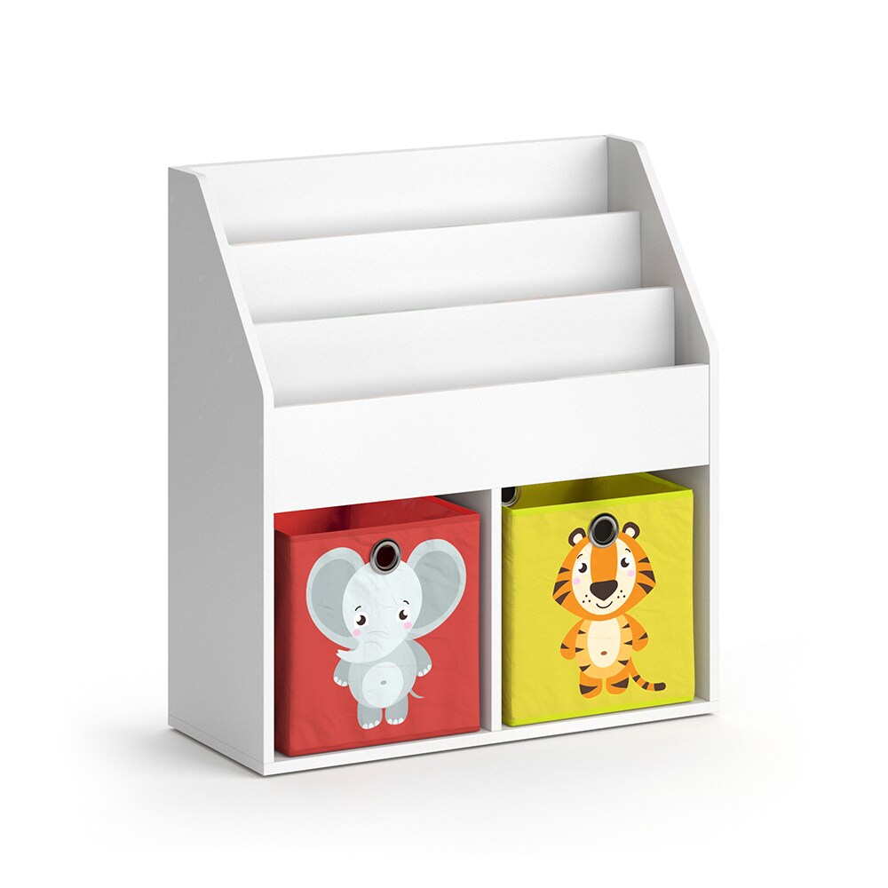 Vicco Kinderregal Bücherregal Aufbewahrungsregal Luigi Spielzeugablage Faltbox