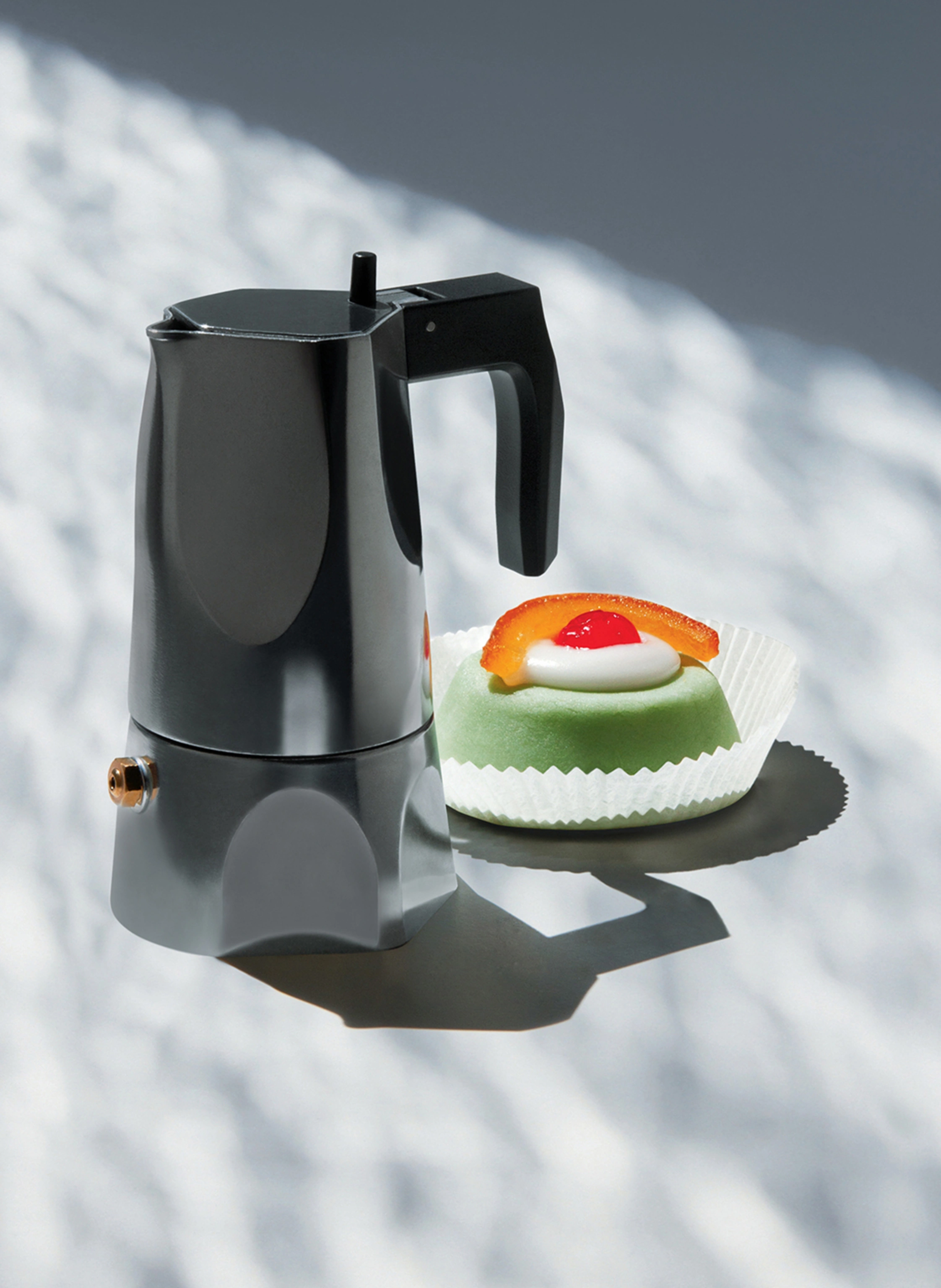 ALESSI Espressokocher OSSIDIANA