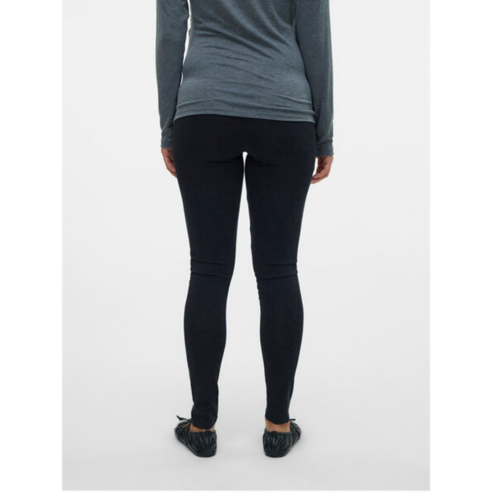 Køb Mama;licious Black Emma Long Leggings 2-pack Noos