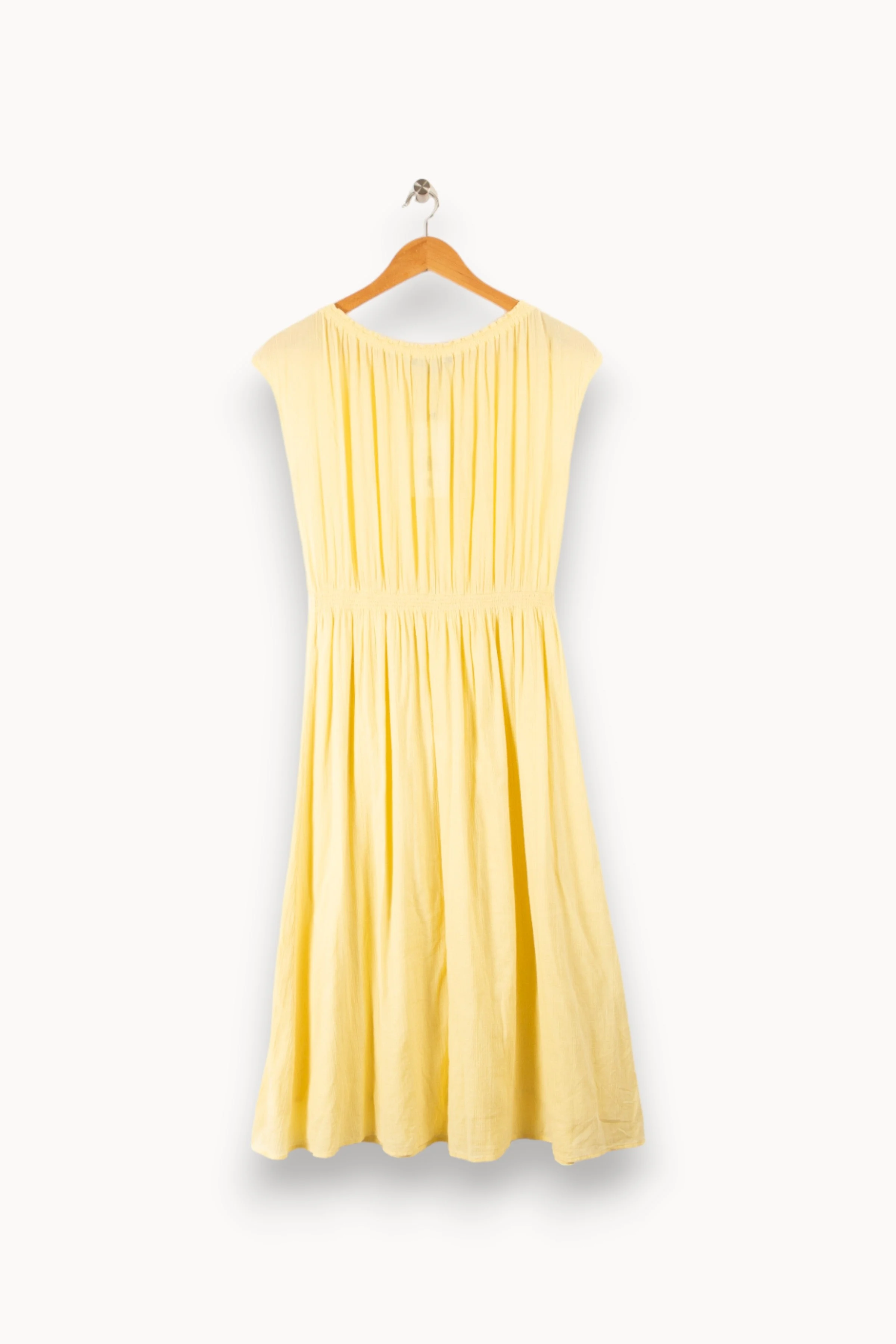 Robe longue | Jaune