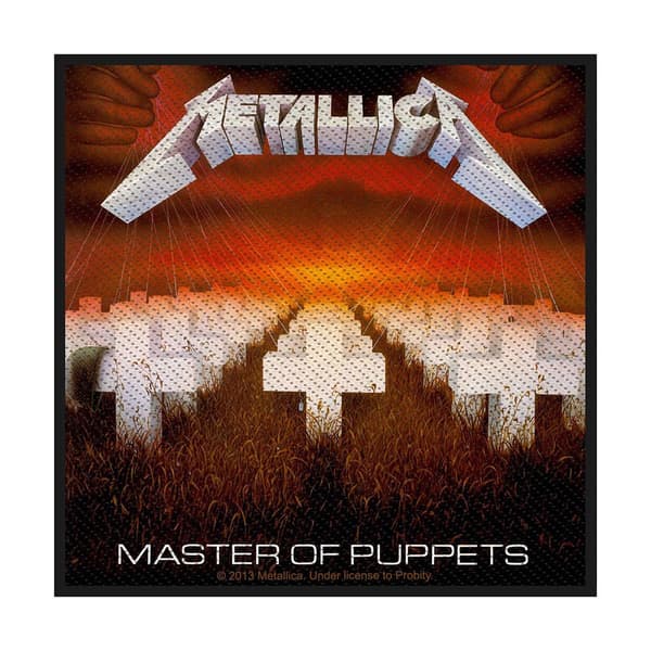 Metallica Standard Patch: Master of Puppets (Loose)