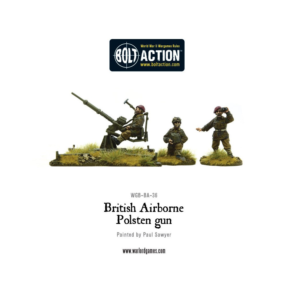 Bolt Action - British Airborne - Polsten Gun