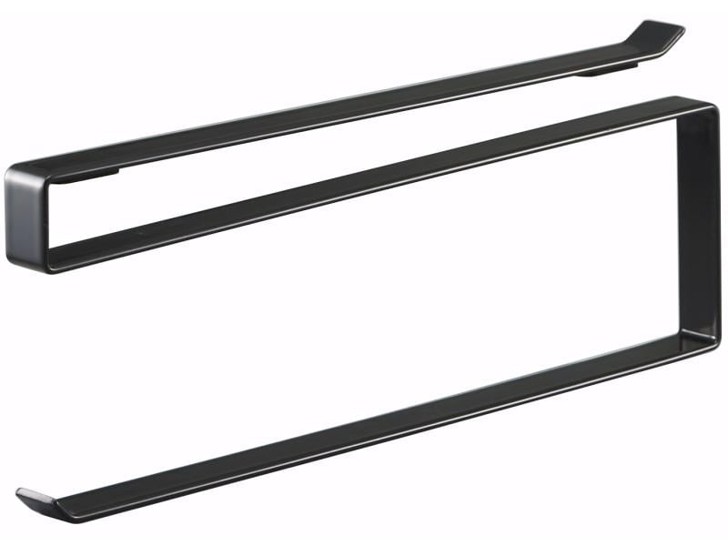 Yamazaki Küchenrollenhalter Tower Schwarz Papierrollenhalter für den Oberschrank