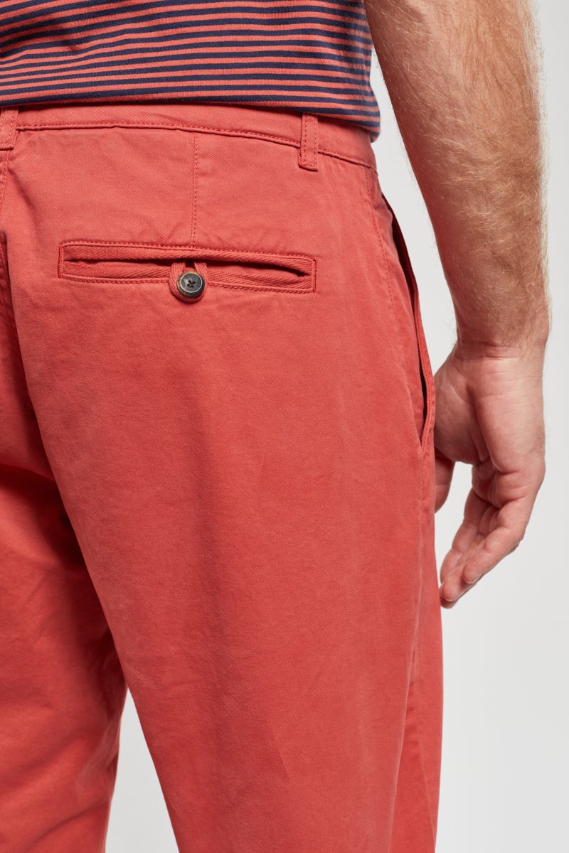 Chino coupe droite - coton
