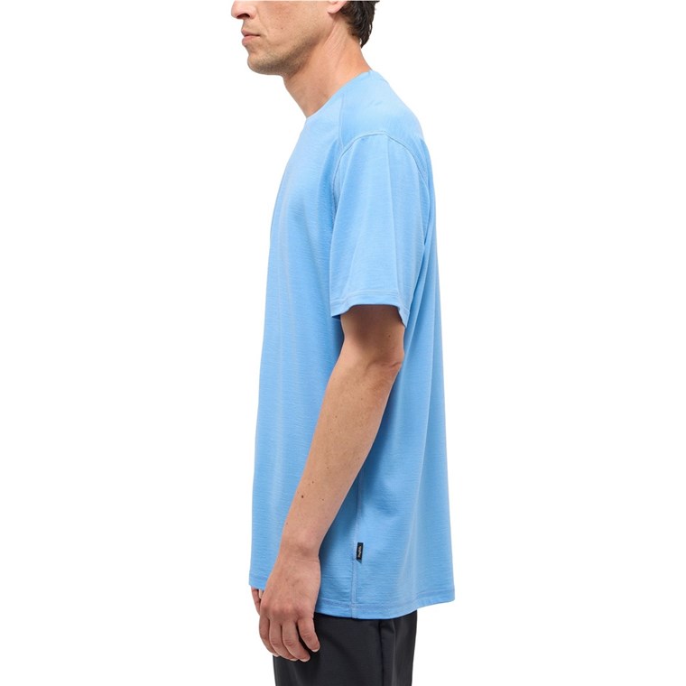 Haglöfs Kaise Wool Tee Men Sky Blue